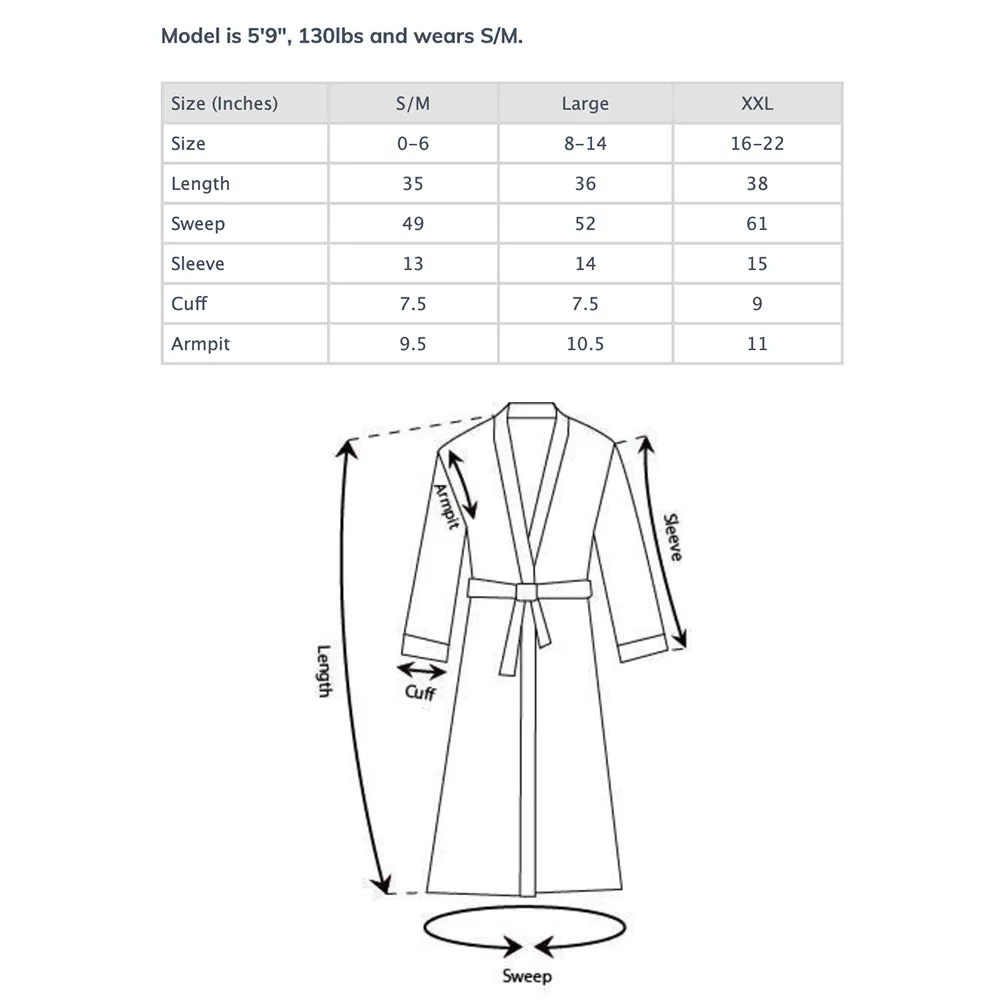 SNUG LIFE [ KIMONO WAFFLE ROBE]