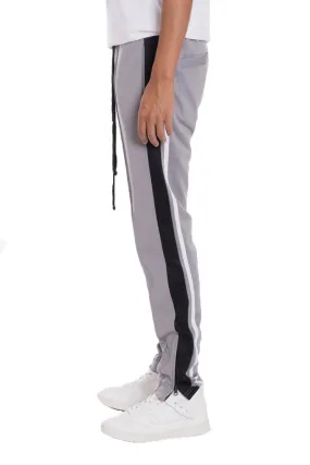 TRICOT STRIPED TRACK PANTS | BespokeBrothers®