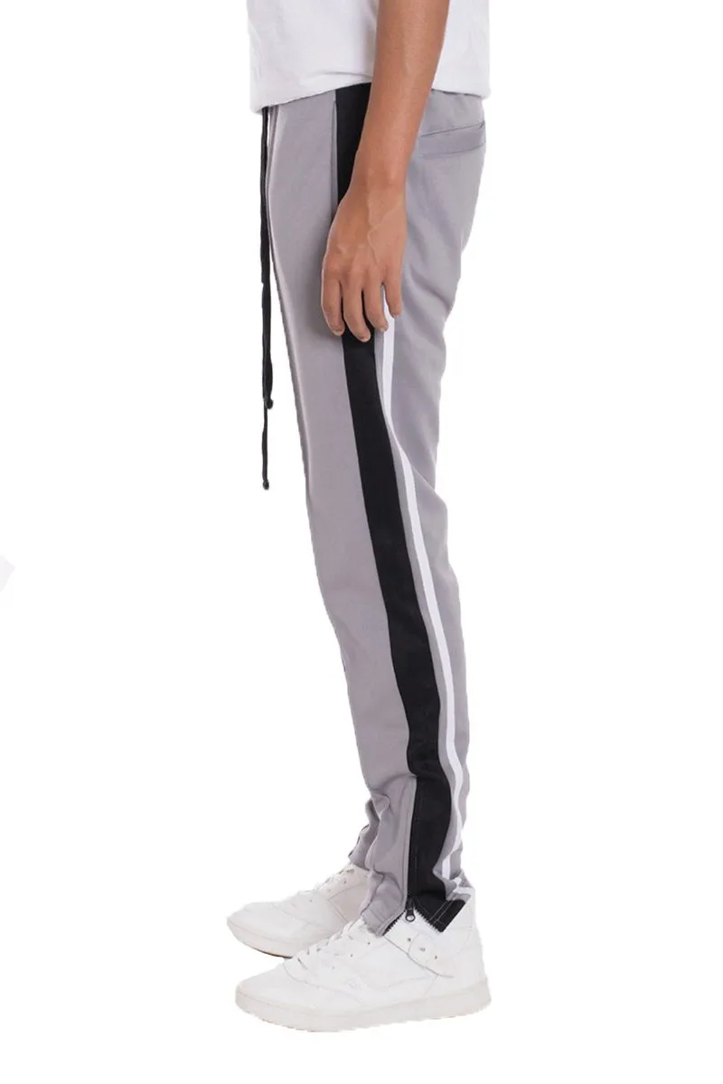 TRICOT STRIPED TRACK PANTS | BespokeBrothers®