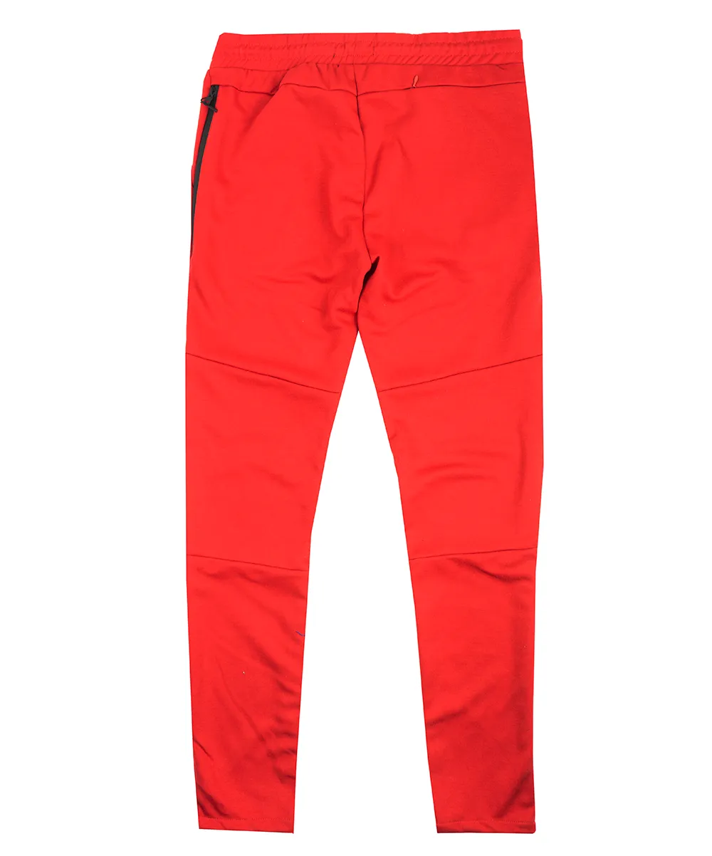 TRUE BORN TRACK PANTS RED - TF601