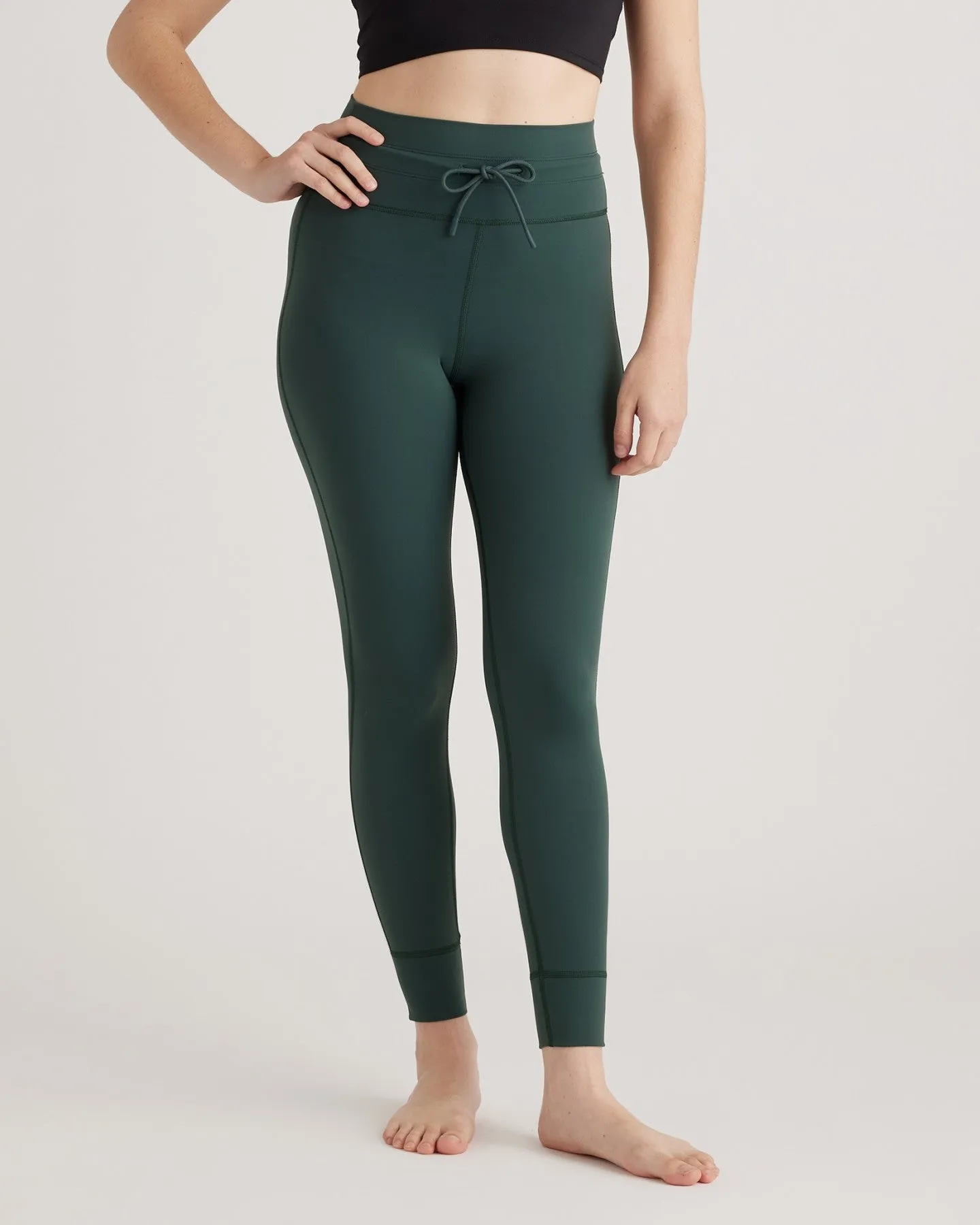 Ultra-Form Tie Waist High-Rise Legging