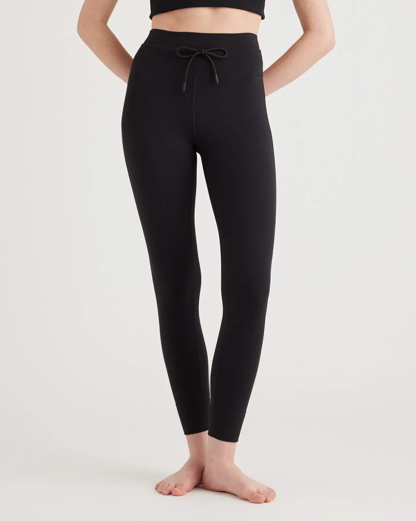 Ultra-Form Tie Waist High-Rise Legging