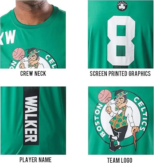 Ultra Game NBA Official Men‚Äôs Super Soft Players T-Shirt - Unisex, Philadelphia 76ers - Joel Embiid, Team Color|Philadelphia 76ers