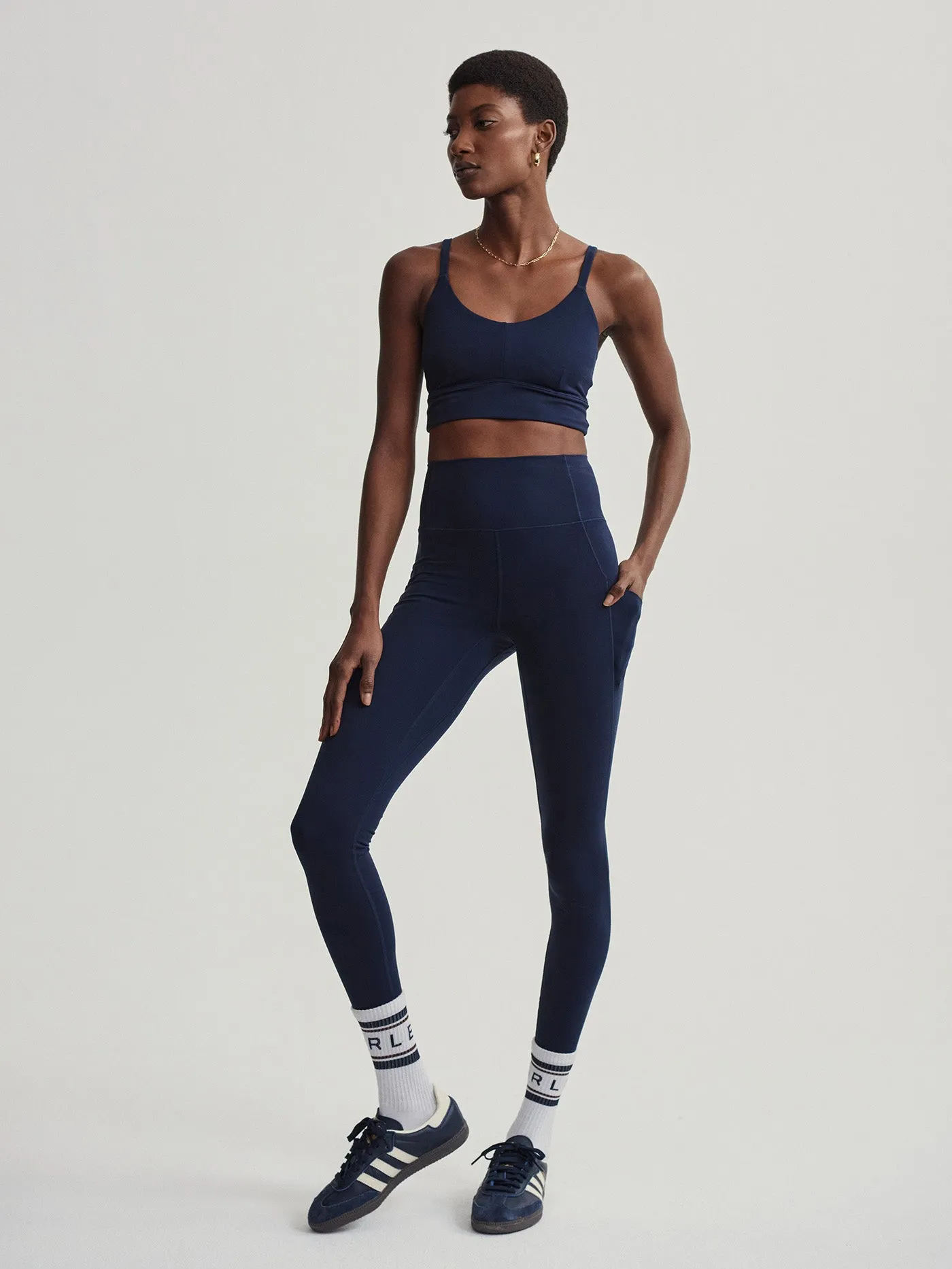 Varley Shape High Pocket Legging 25 - Dark Sapphire