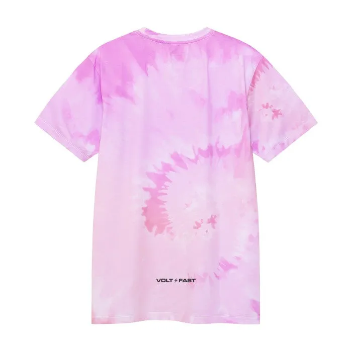Volt and Fast Men's Lightning Jersey Tie Dye Series V2-Pink
