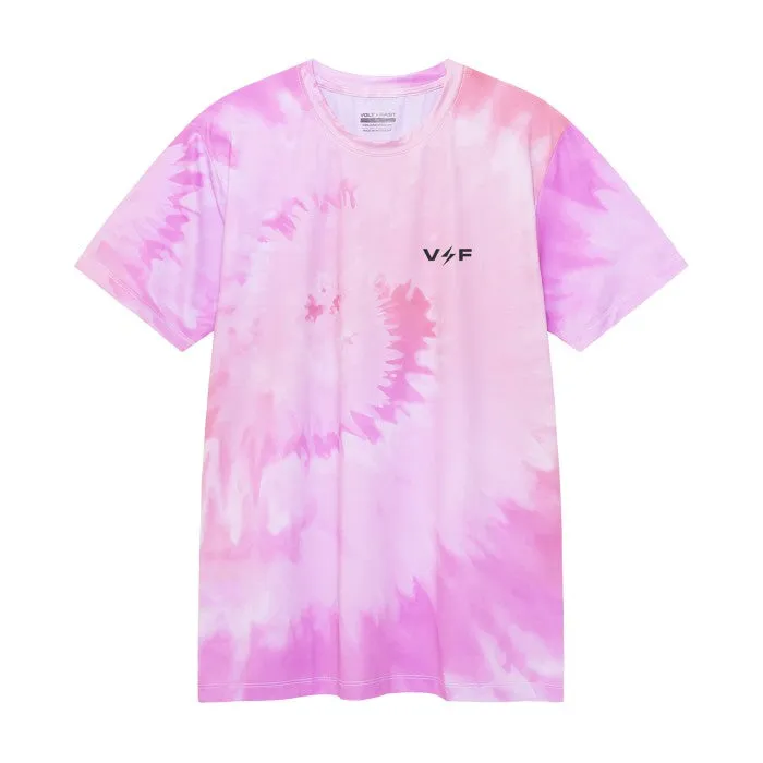 Volt and Fast Men's Lightning Jersey Tie Dye Series V2-Pink