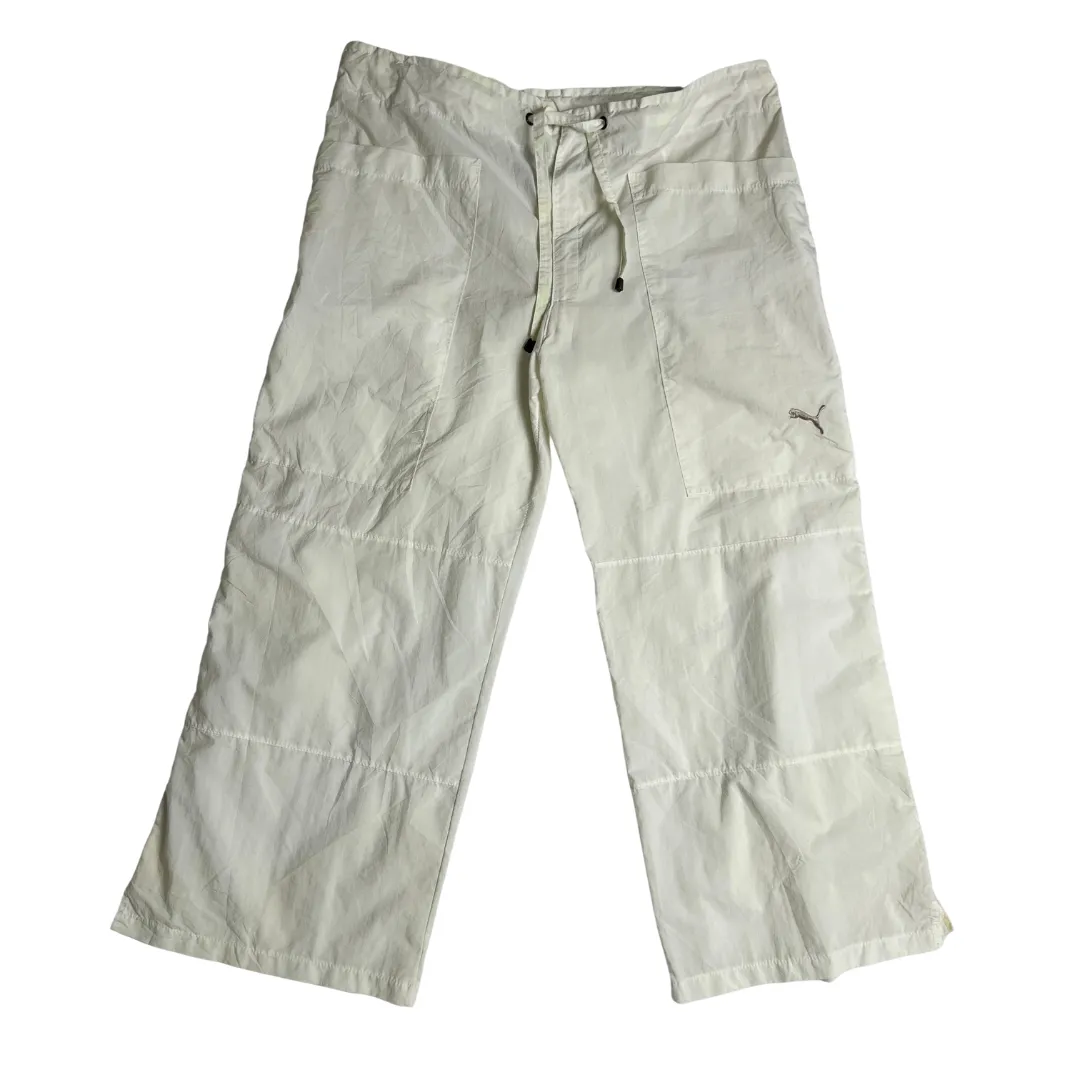 White Puma Capri Pants
