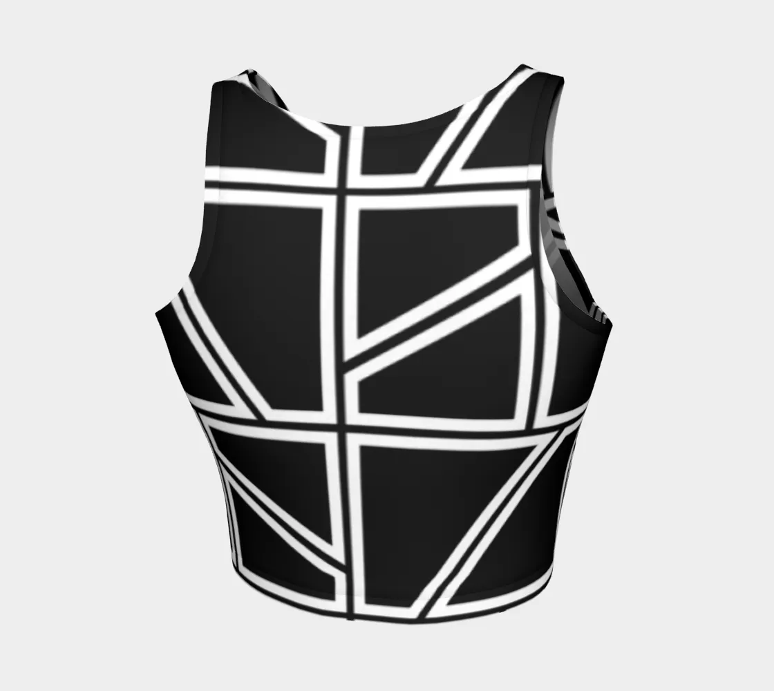 Window Pane Crop Top