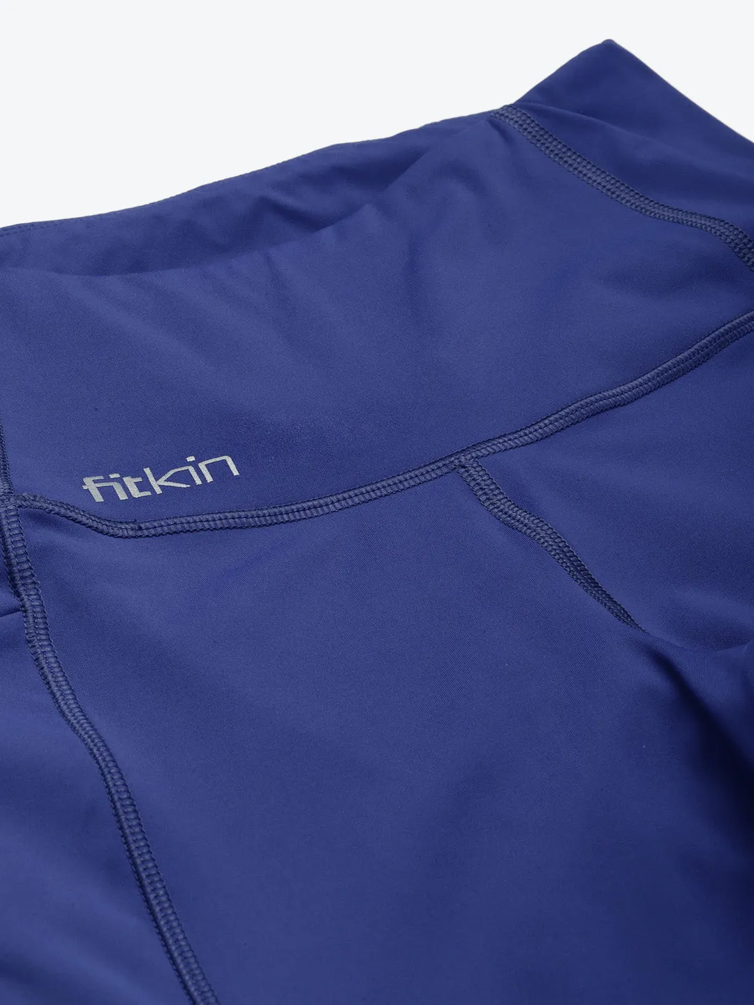 Women Blue Solid Bootcut Track Pants