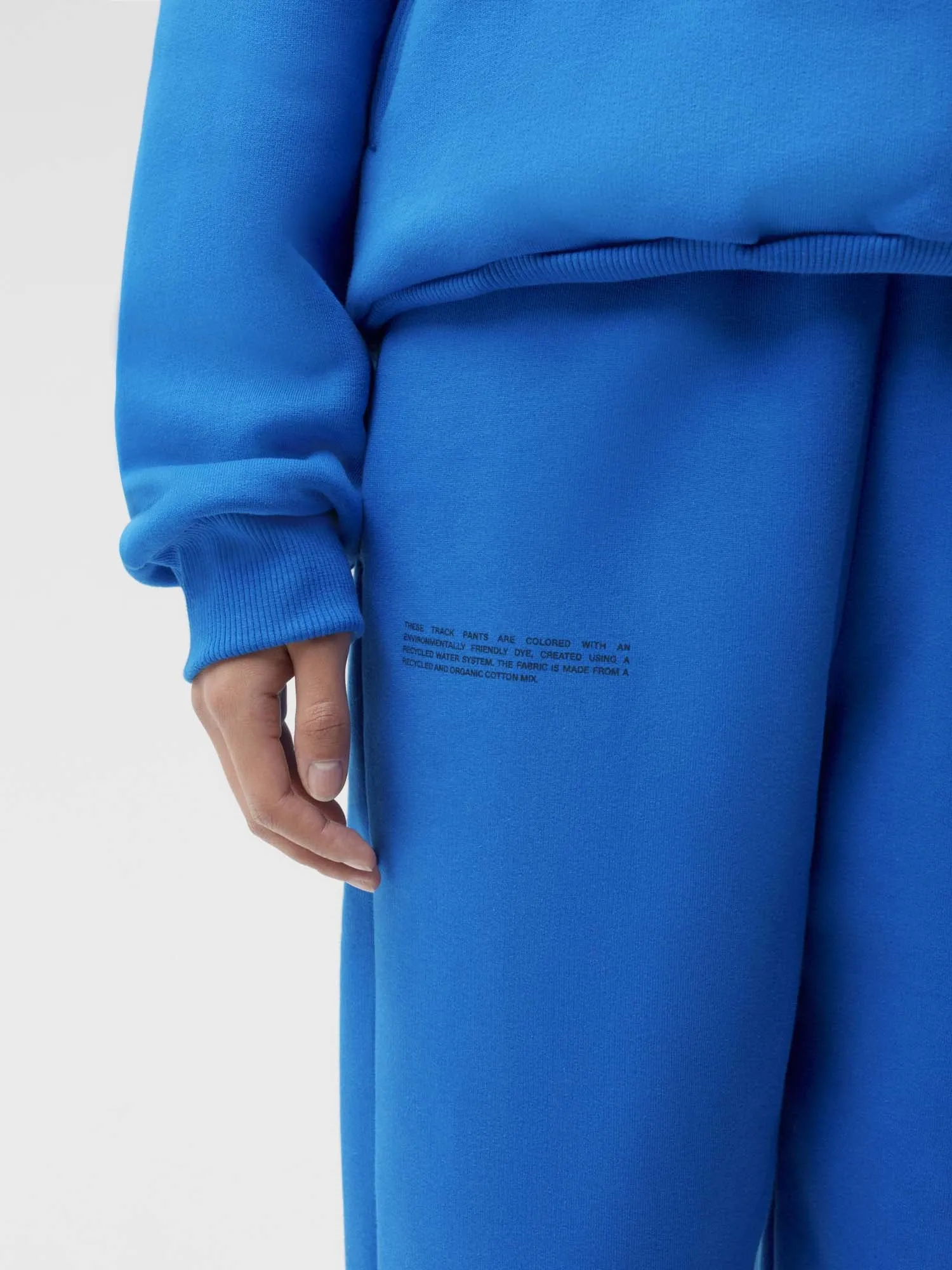 Womens 365 Heavyweight Track Pants—cobalt blue