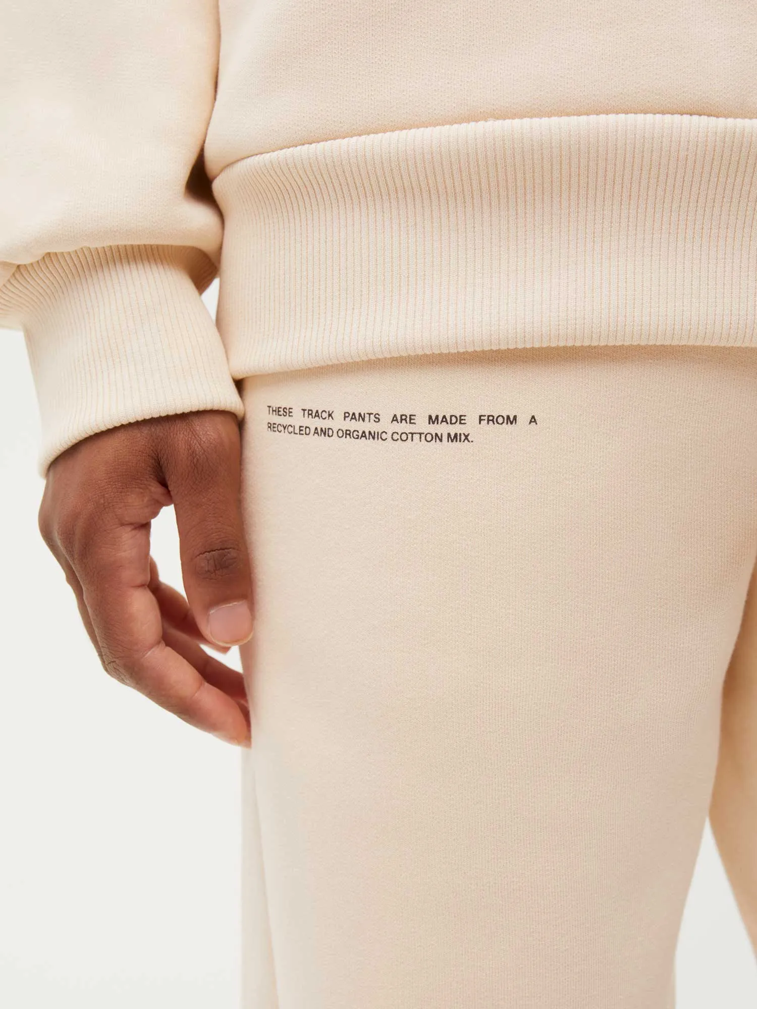Womens 365 Heavyweight Track Pants—sand