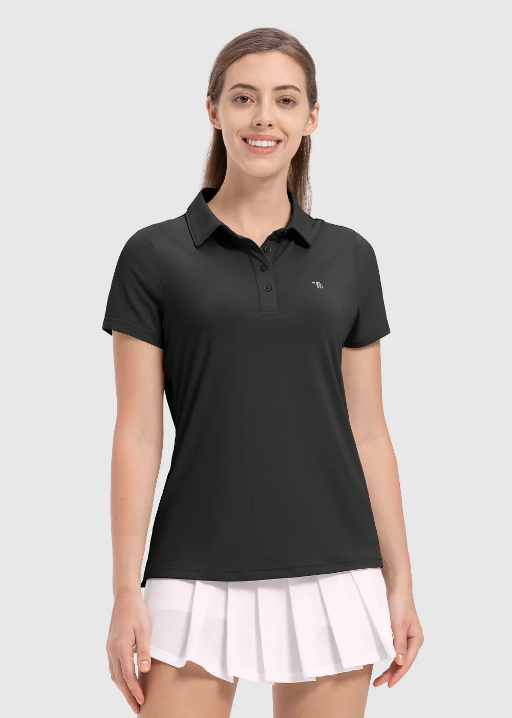 Women's 4-Button Quick Dry Polo Shirts