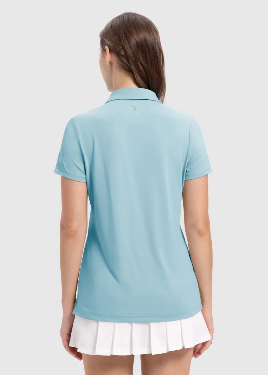 Women's 4-Button Quick Dry Polo Shirts