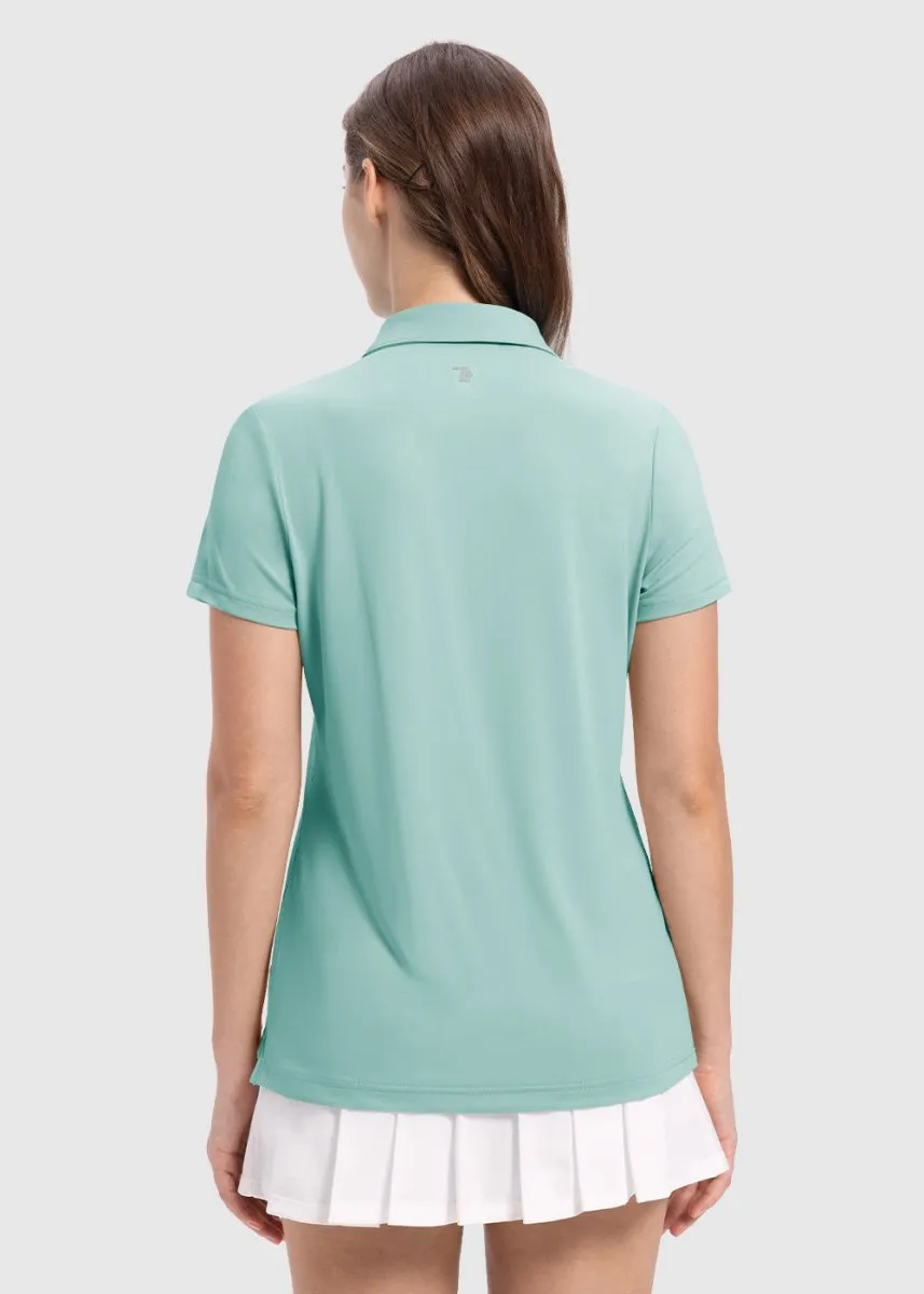 Women's 4-Button Quick Dry Polo Shirts