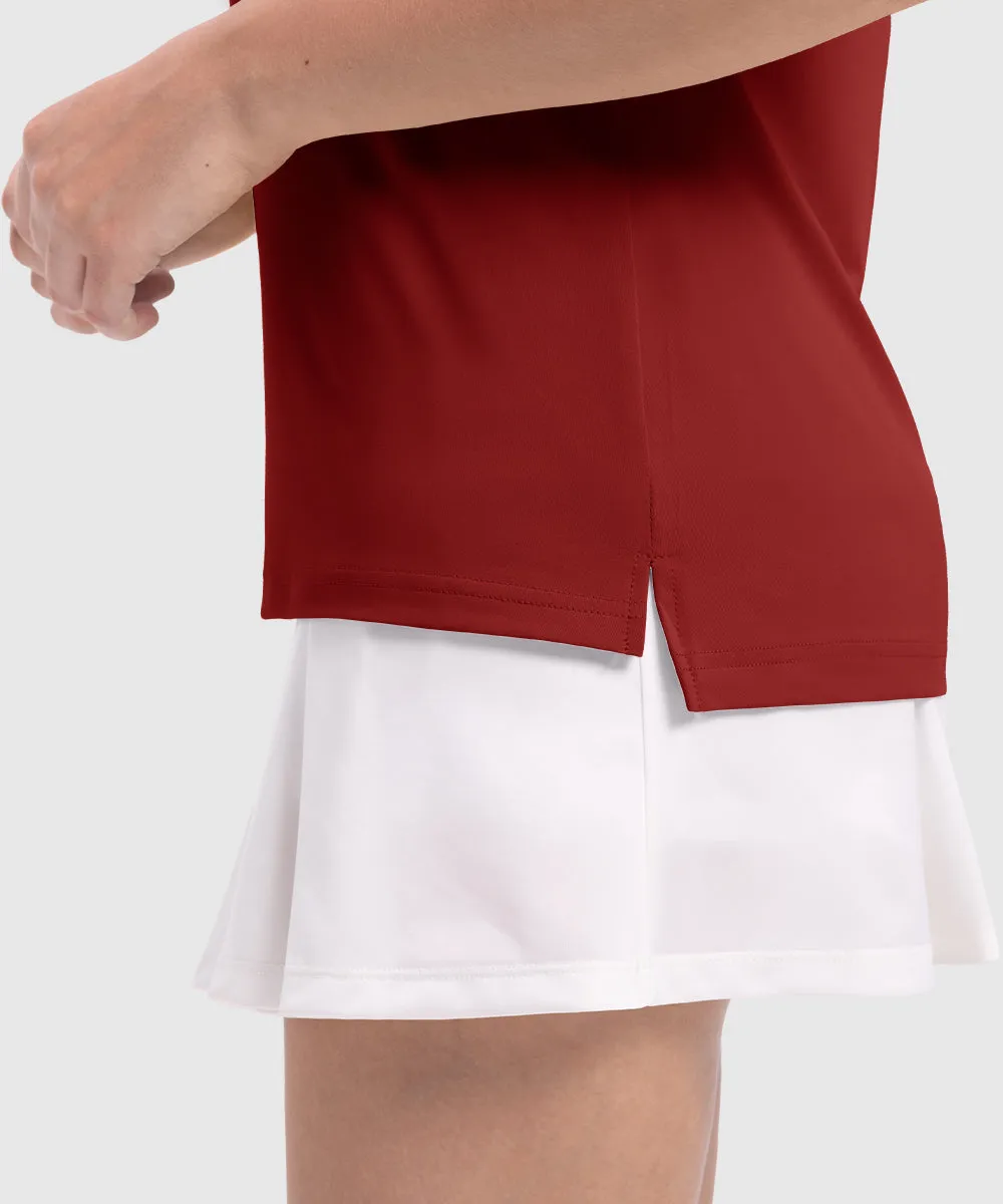 Women's 4-Button Quick Dry Polo Shirts