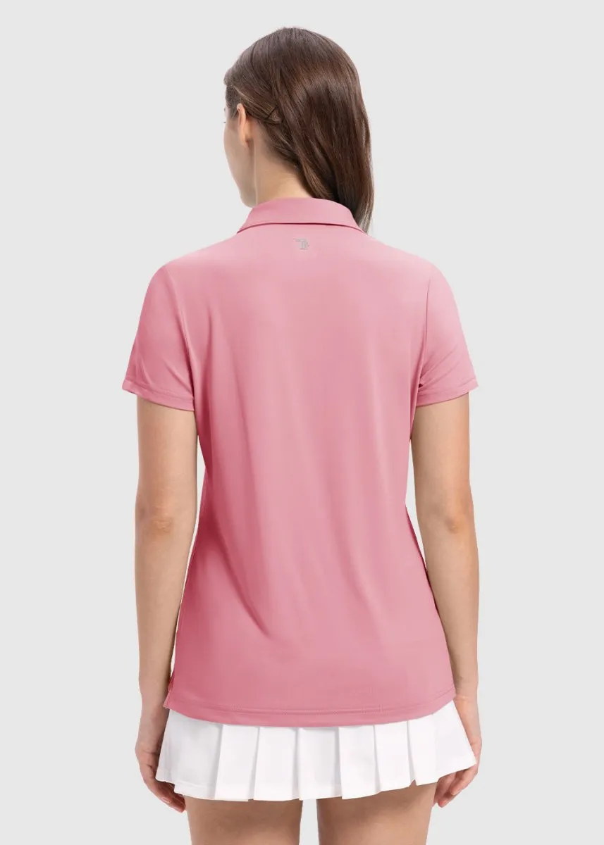 Women's 4-Button Quick Dry Polo Shirts