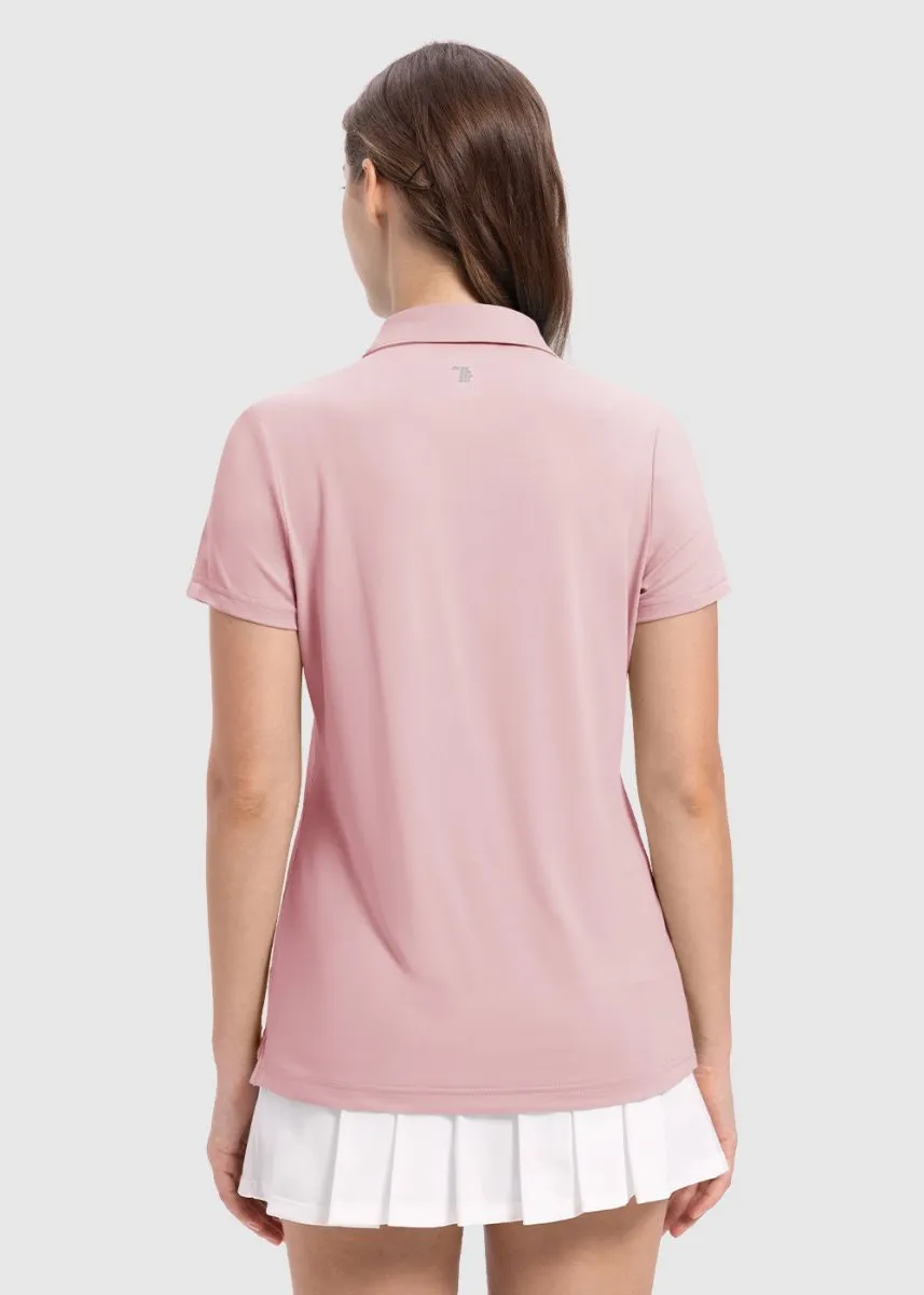 Women's 4-Button Quick Dry Polo Shirts