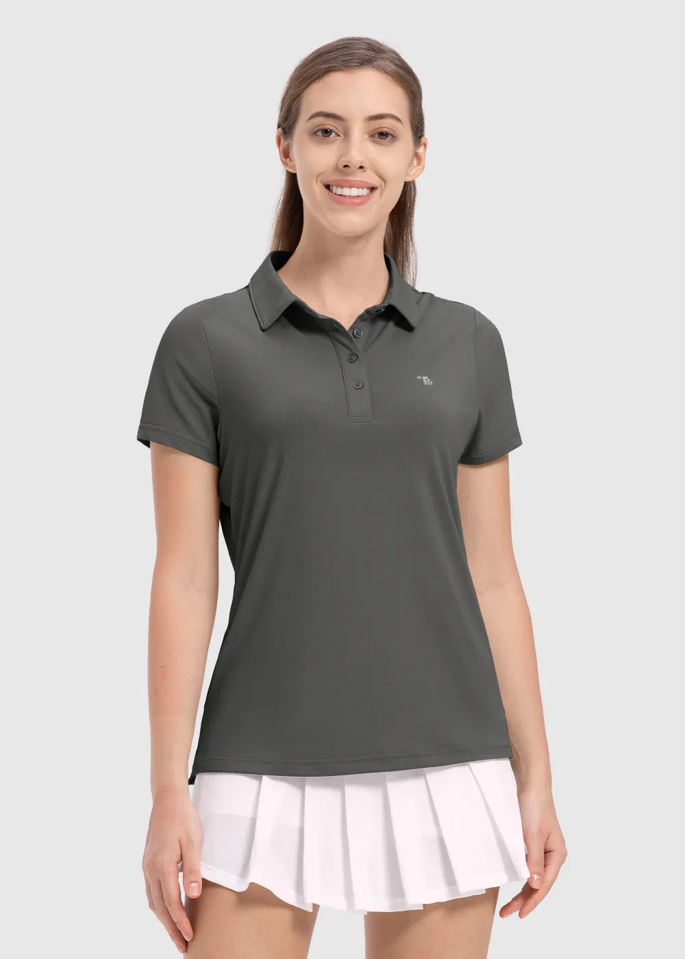 Women's 4-Button Quick Dry Polo Shirts