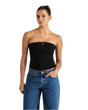 Womens Twitch Boobtube - Black