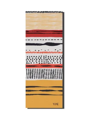 Yoga Mat | 6mm Thick | Orange | Non-Slip | Eco Friendly | Yune Yoga | Leo